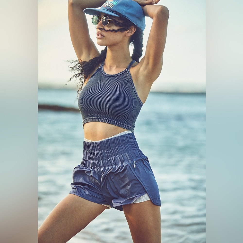 Free People FP Movement The Way Home Shorts Fitness Workout Athletic Fp - Picture 4 of 7